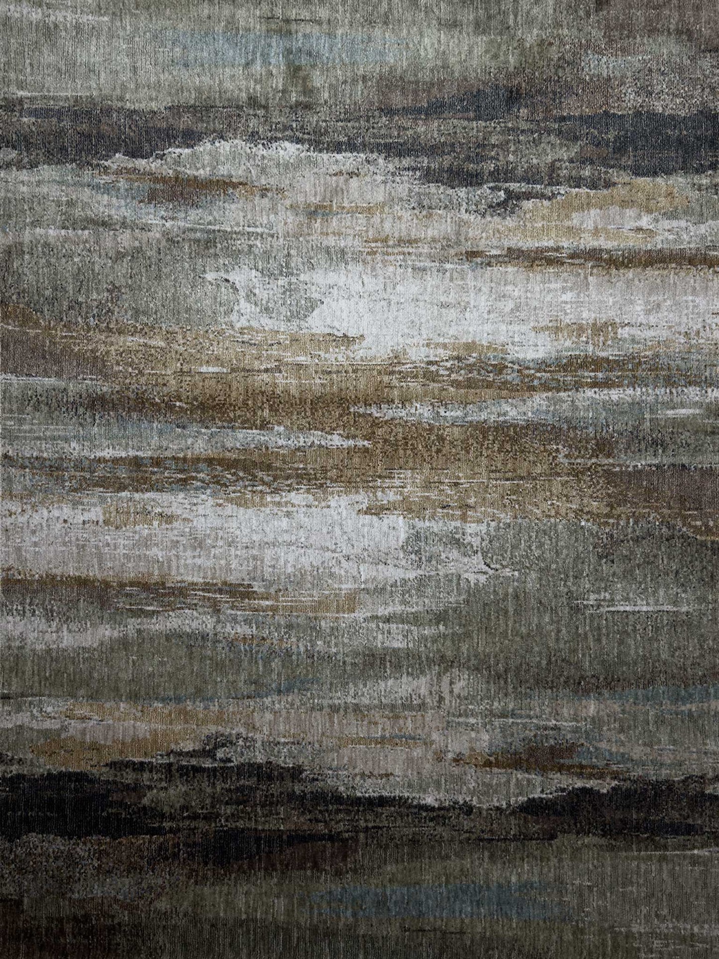 Modern Abstract Rug - 5 x 7 ft