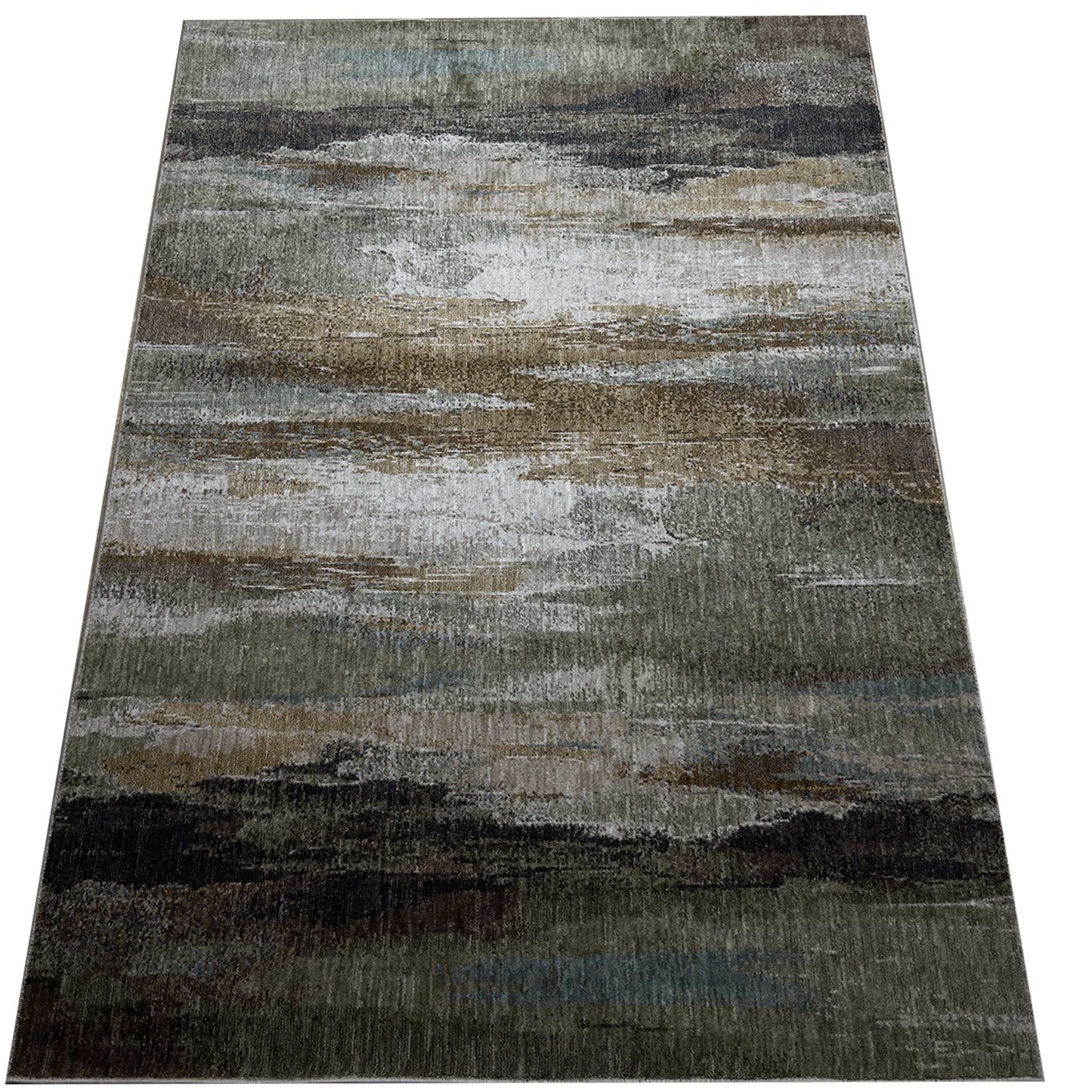 Modern Abstract Rug - 5 x 7 ft