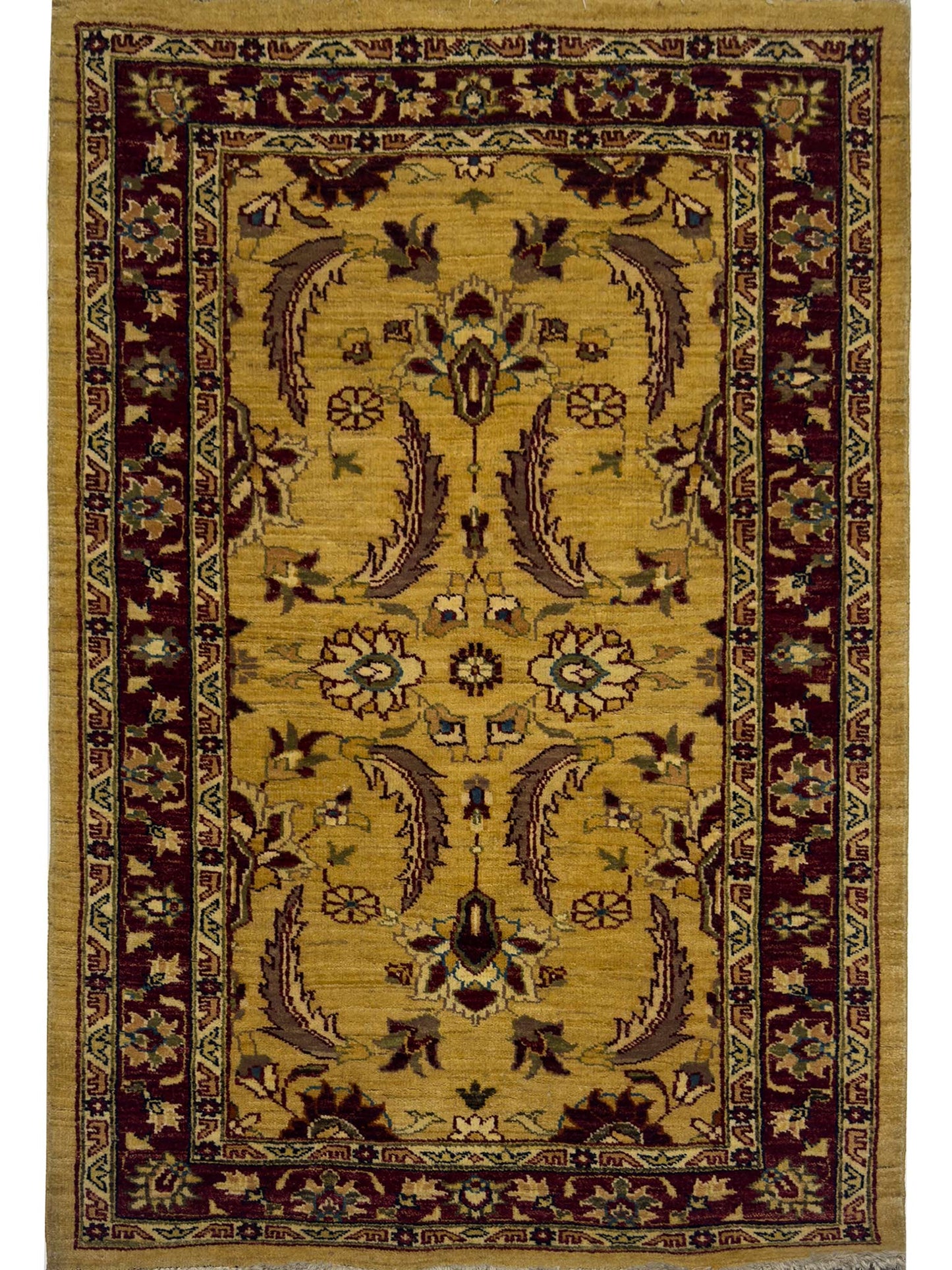 Modern Floral Rug - 3 x 5 ft