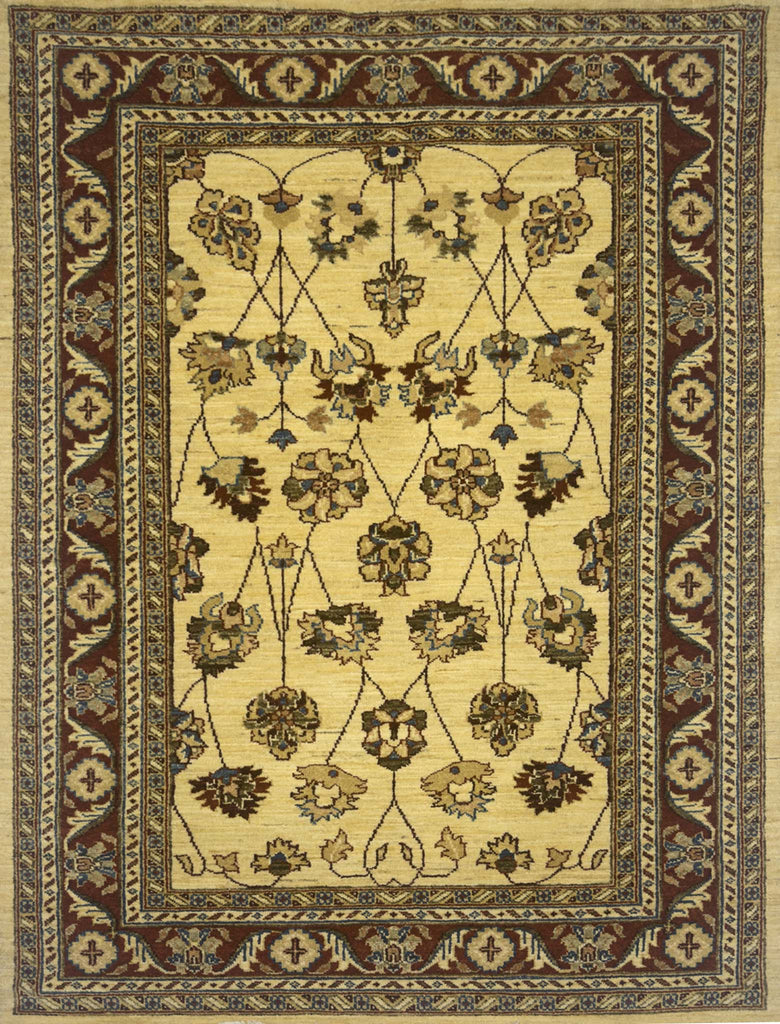 Yakrukh Chobi Rug - 4 x 6 ft