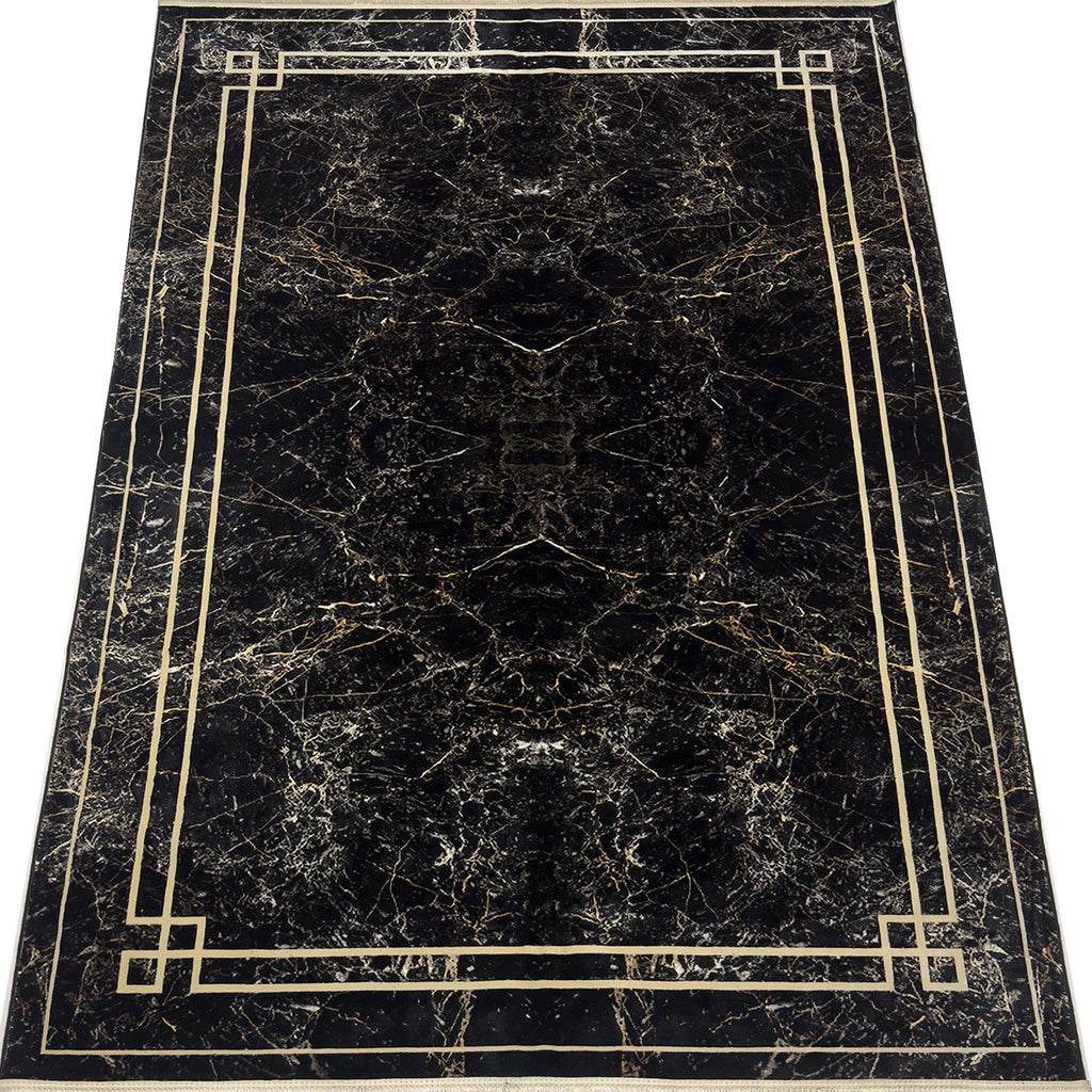 Contemporary Silk Rug  - 7 x 10 ft