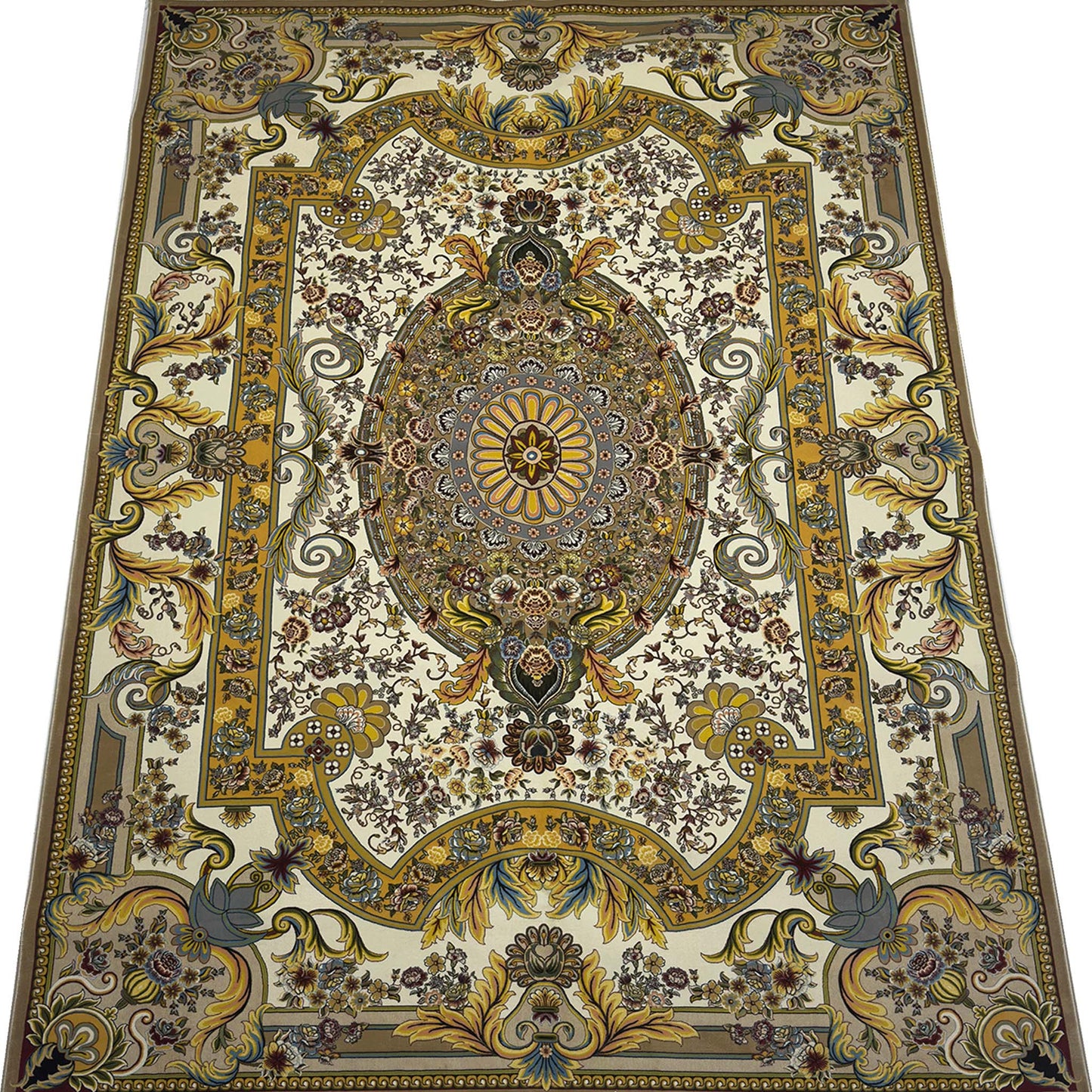Modern Versace Rug - 7 x 10 ft