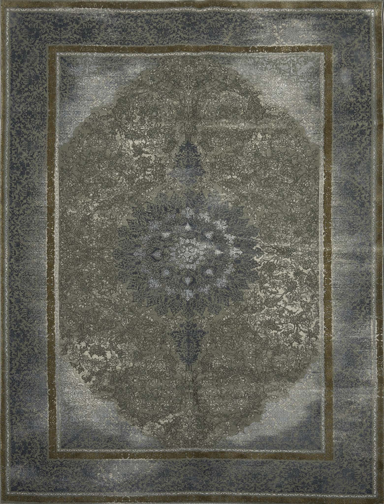 Modern Floral Rug - 5 x 7 ft - 7108