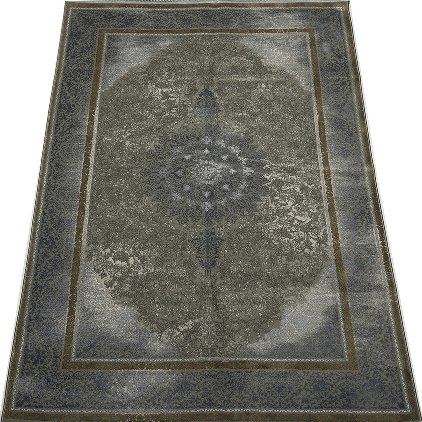 Modern Floral Rug - 5 x 7 ft - 7108