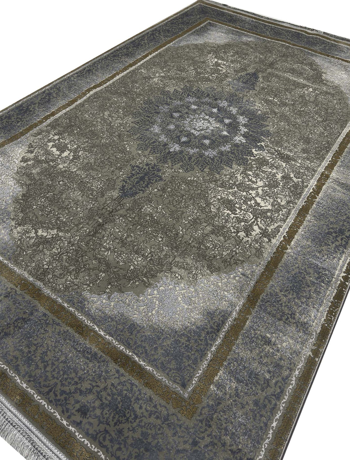 Modern Floral Rug - 5 x 7 ft - 7108
