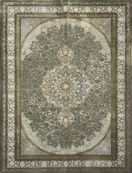 Modern Floral Rug - 5 x 7 ft