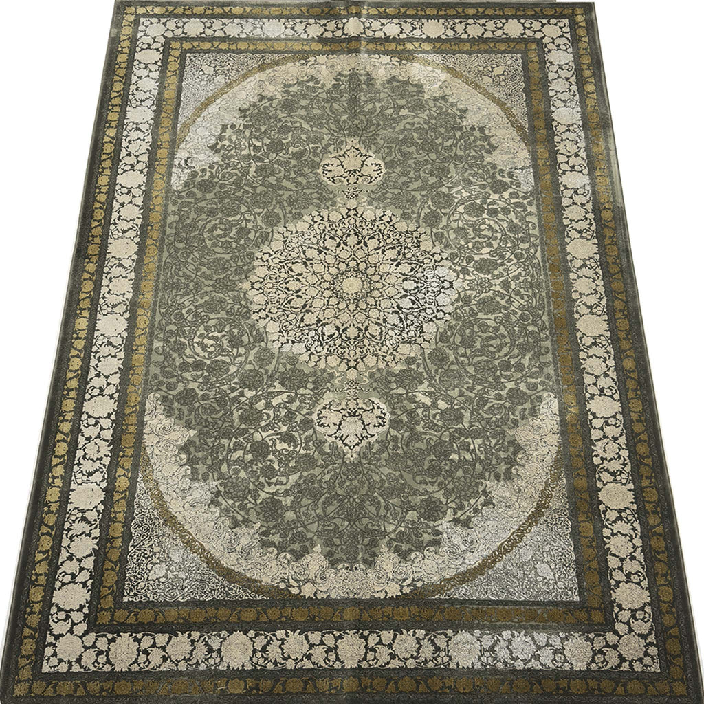 Modern Floral Rug - 5 x 7 ft