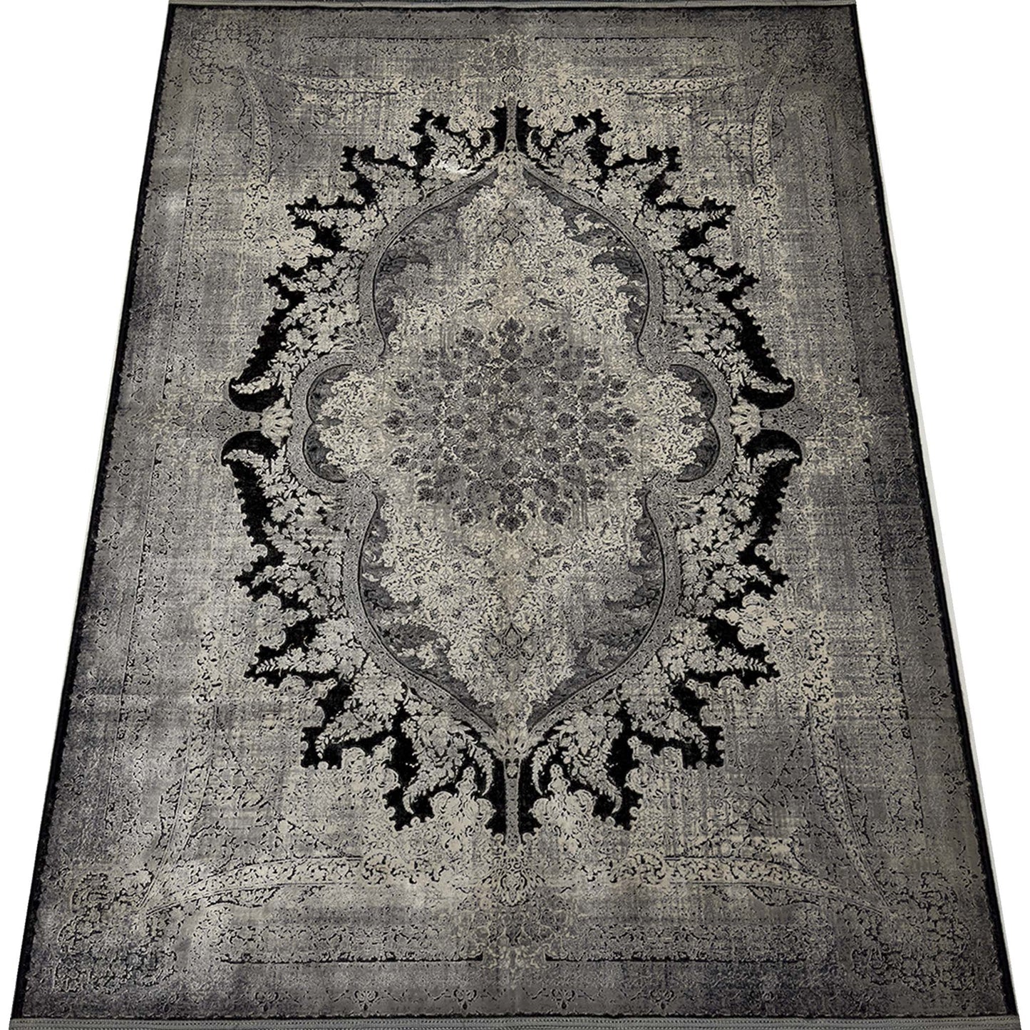 Modern Floral Rug - 5 x 7 ft