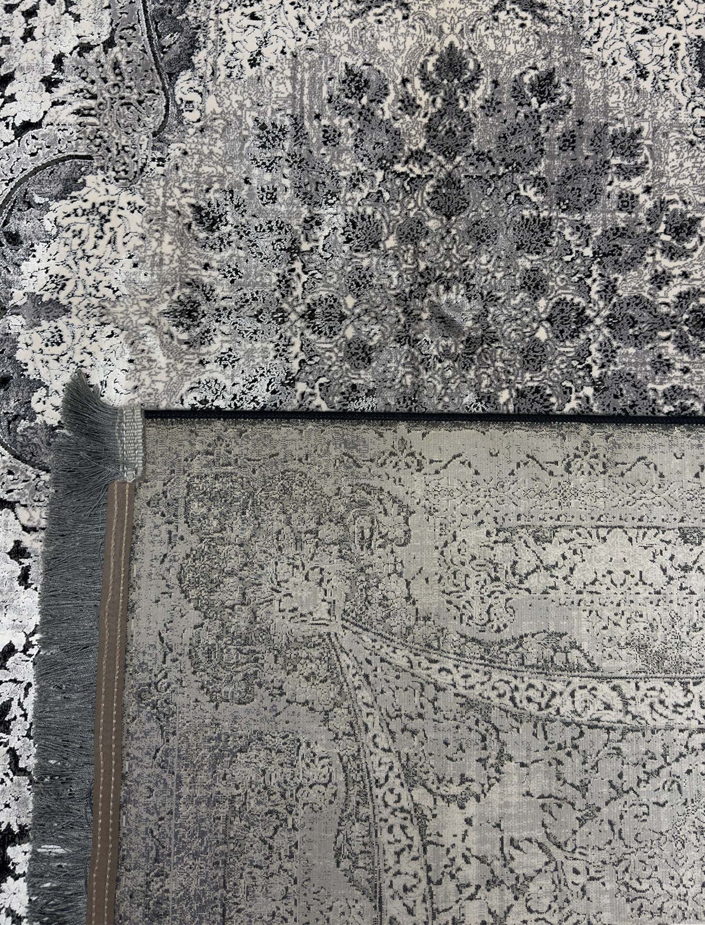 Modern Floral Rug - 5 x 7 ft