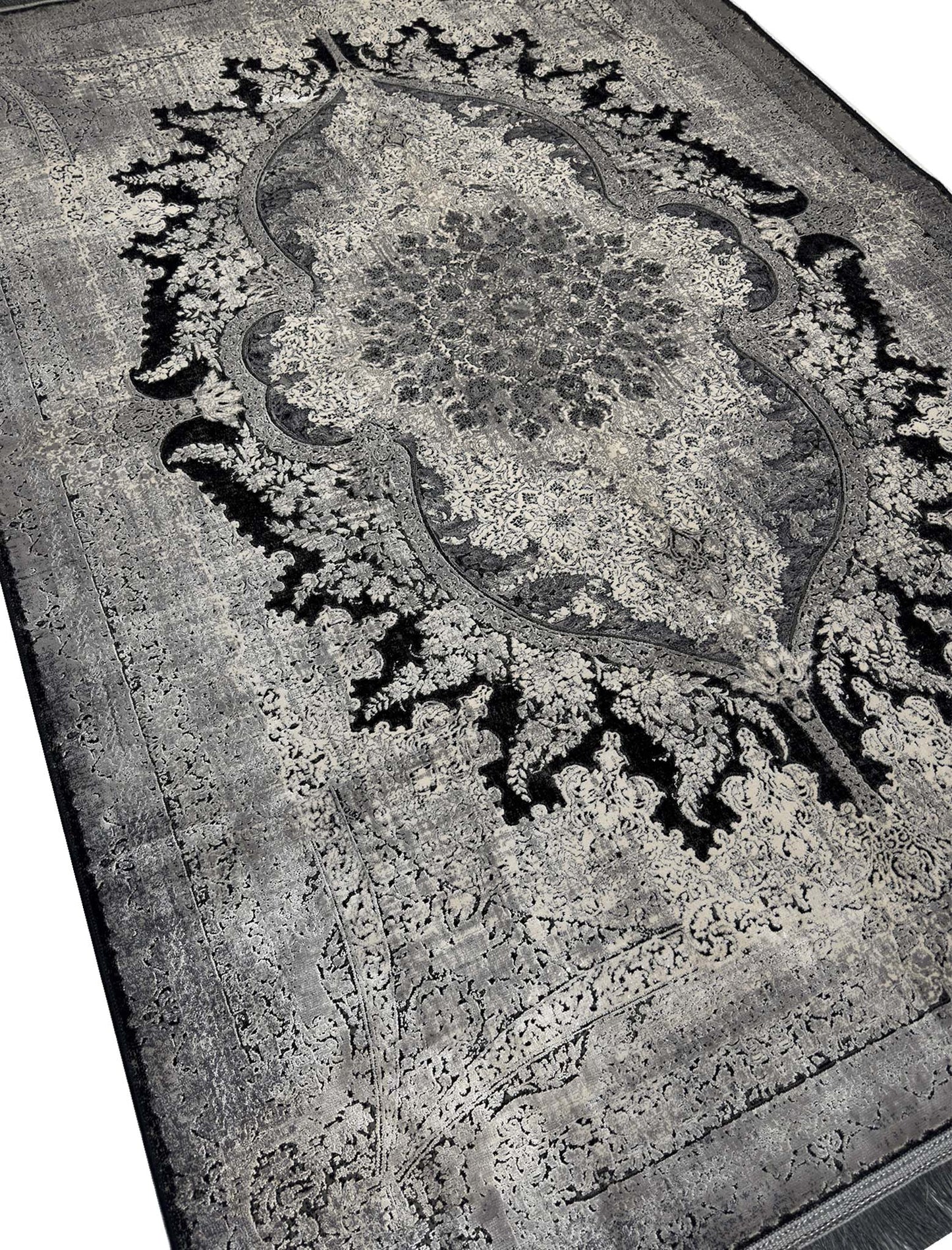 Modern Floral Rug - 5 x 7 ft