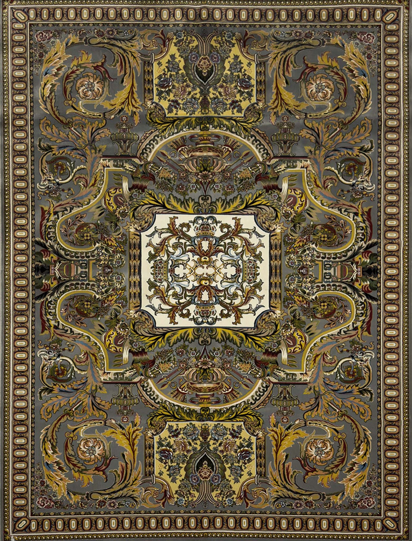Modern Versace Rug - 5 x 7 ft