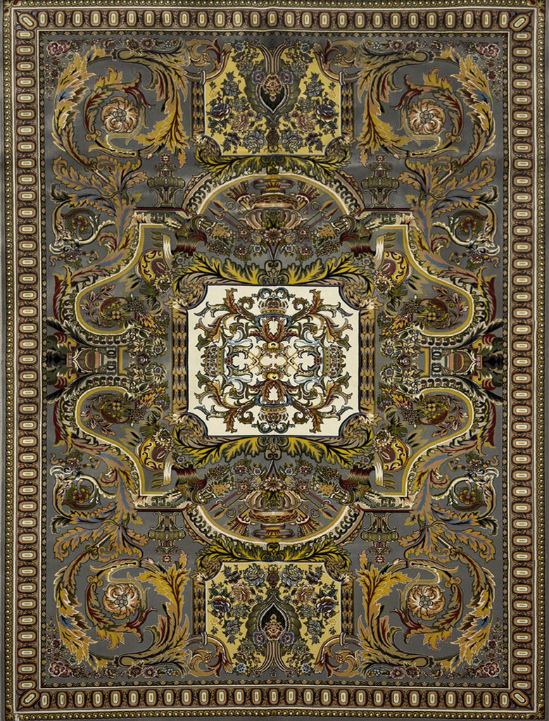 Modern Versace Rug - 5 x 7 ft