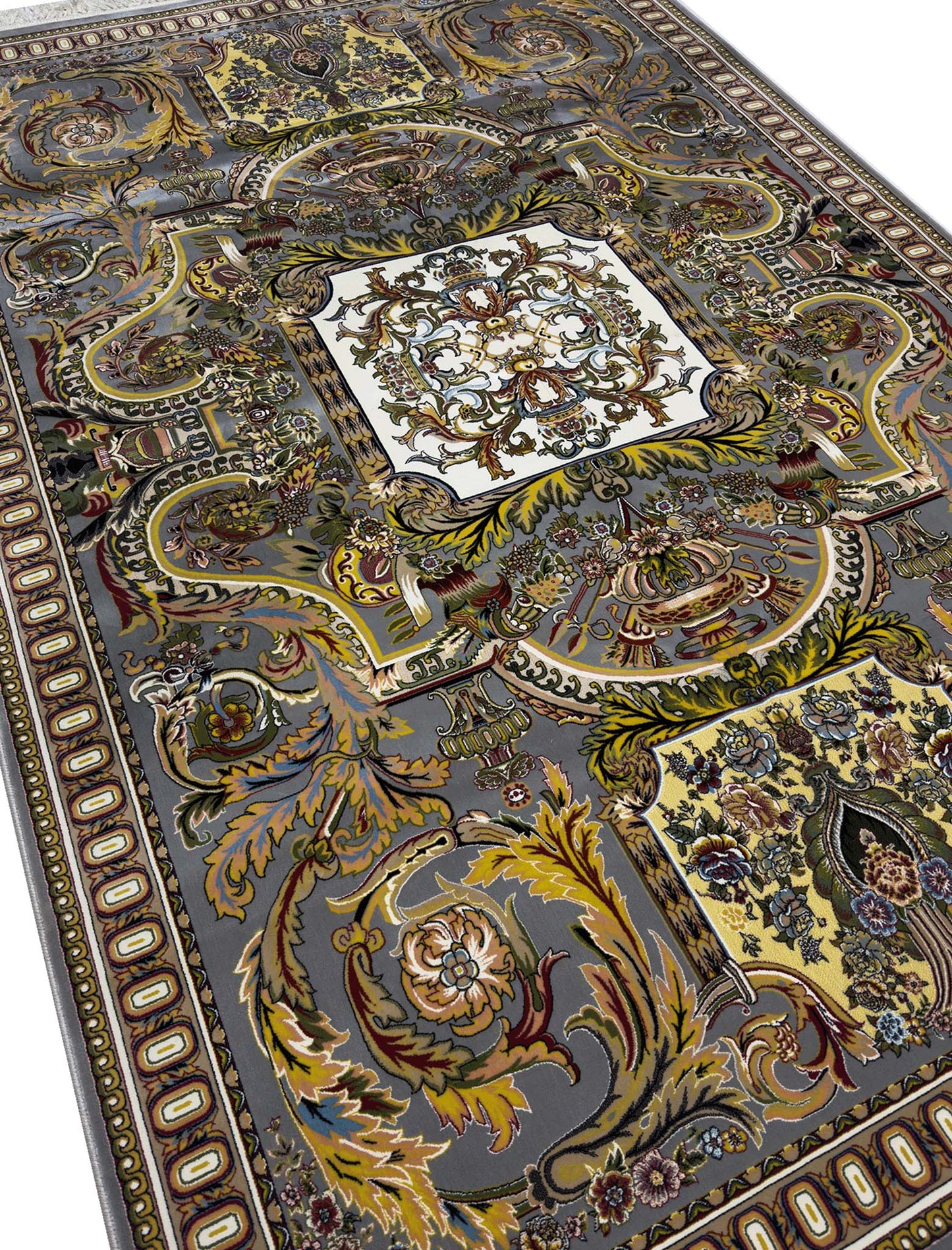 Modern Versace Rug - 5 x 7 ft