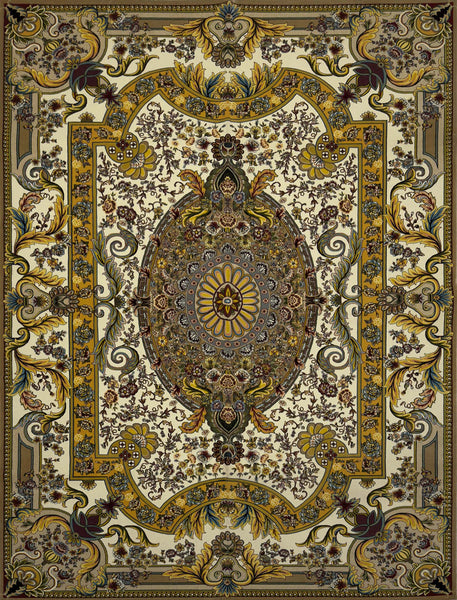 Modern Versace Rug - 5 x 7 ft