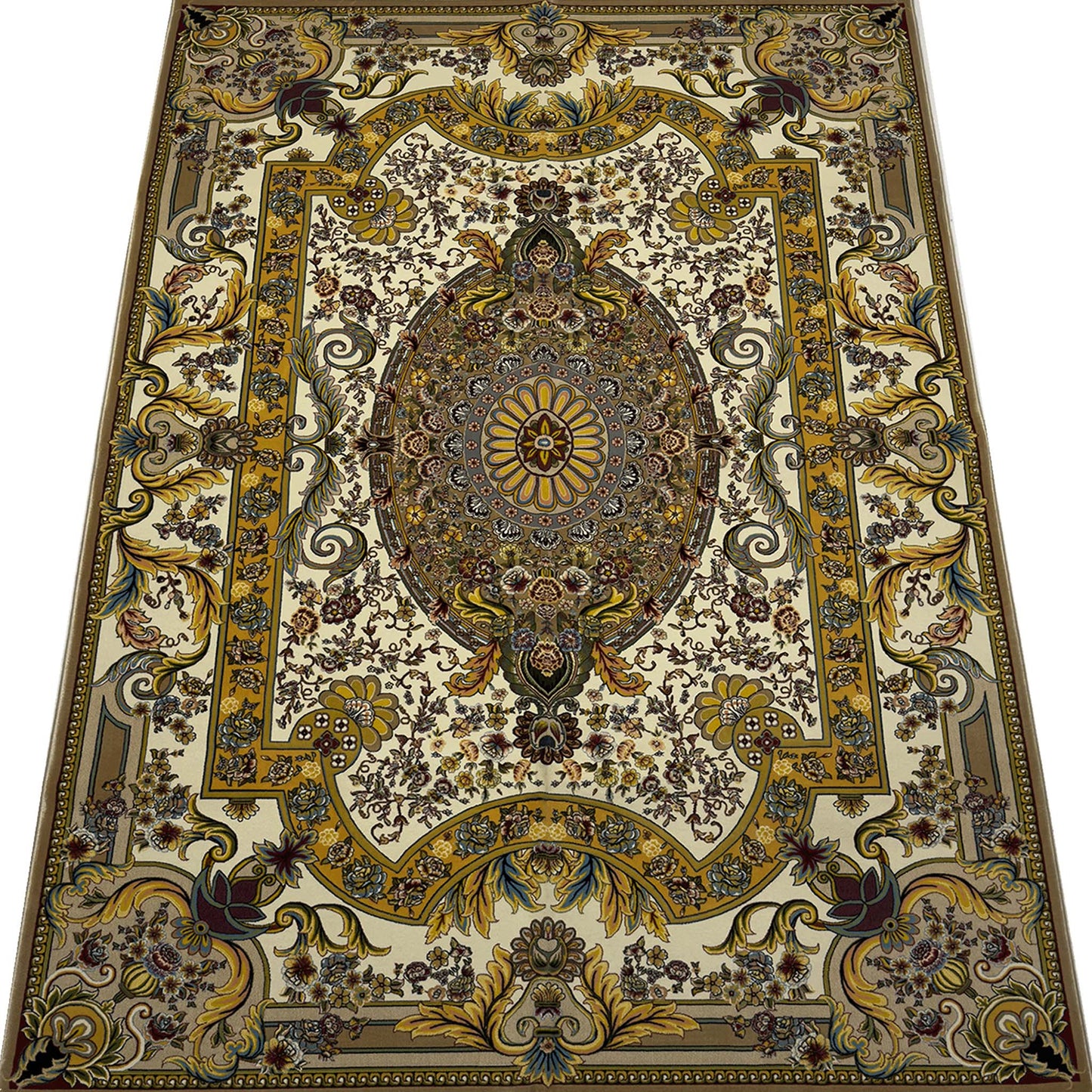 Modern Versace Rug - 5 x 7 ft