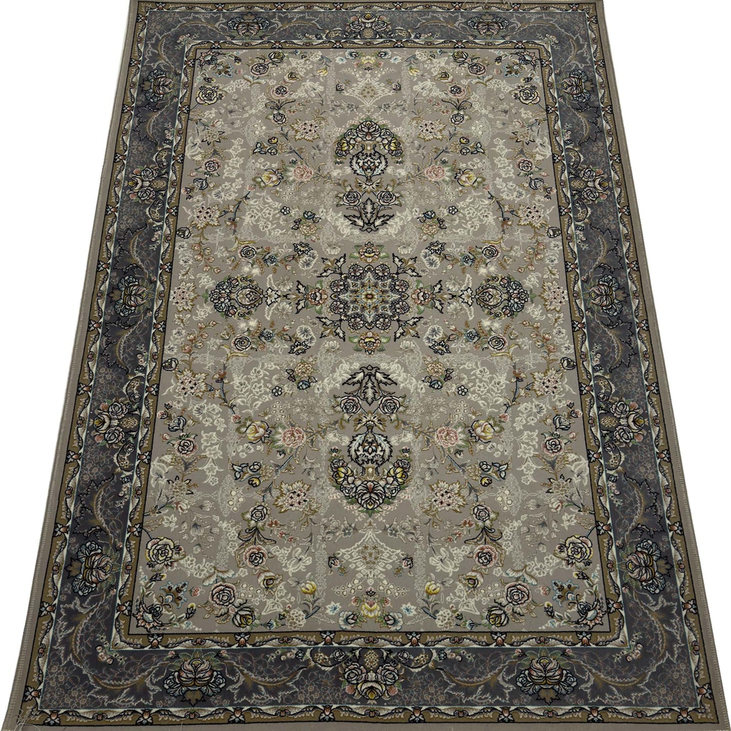 Modern Floral Rug - 3 x 5 ft