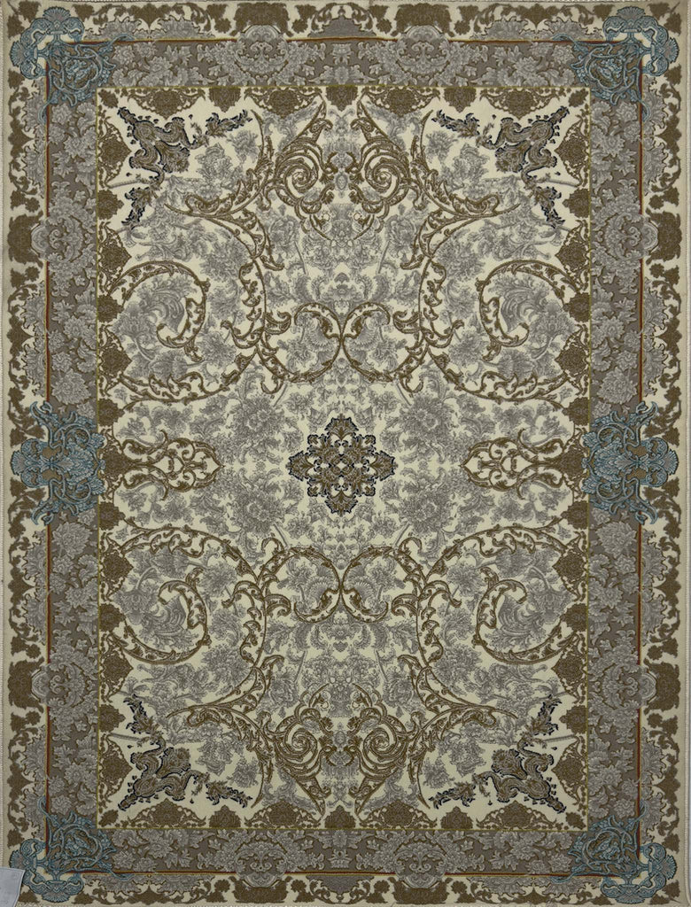 Modern Floral Rug - 3 x 5 ft