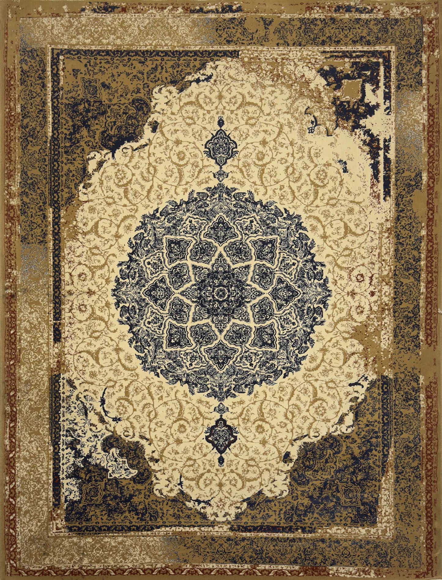 Modern Vintage Rug - 5 x 7 ft