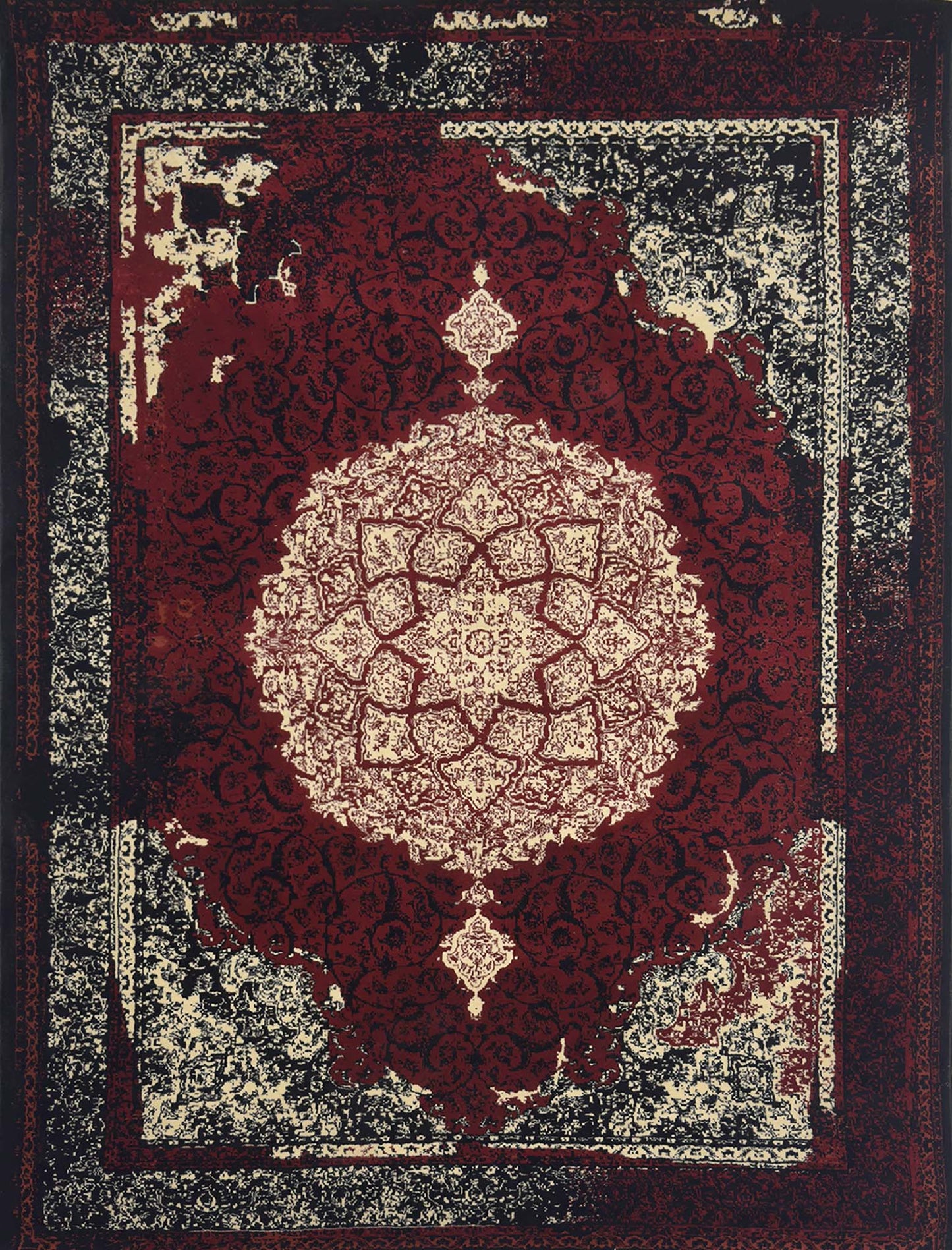 Modern Vintage Rug - 4 x 6 ft