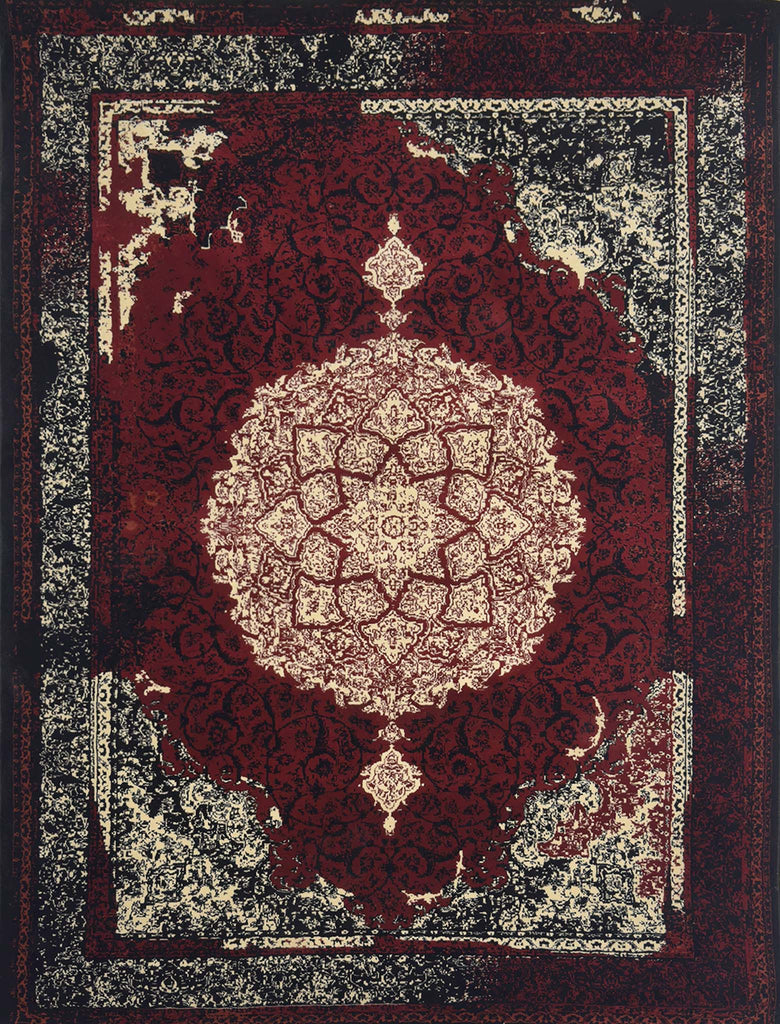Modern Vintage Rug - 4 x 6 ft - 7128
