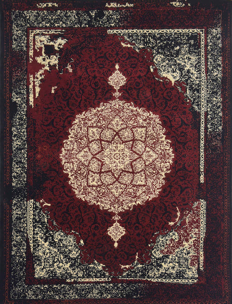 Modern Vintage Rug - 4 x 6 ft - 7128