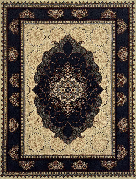 Traditional Medallion Rug - 4 x 6 ft - 7129
