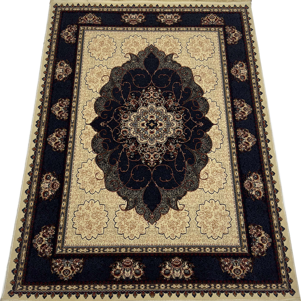 Traditional Medallion Rug - 4 x 6 ft - 7129