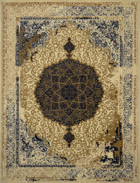 Modern Vintage Rug - 4 x 6 ft - 7134
