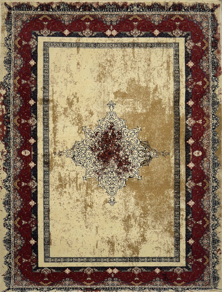 Modern Vintage Rug - 4 x 6 ft - 7135