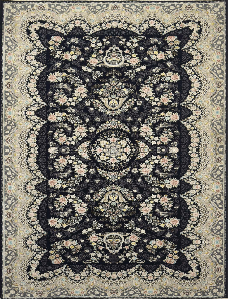 Modern Floral Rug - 4 x 6 ft