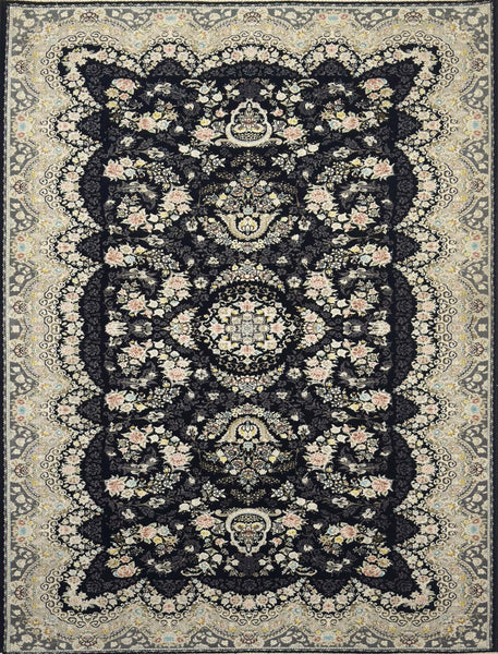 Modern Floral Rug - 4 x 6 ft