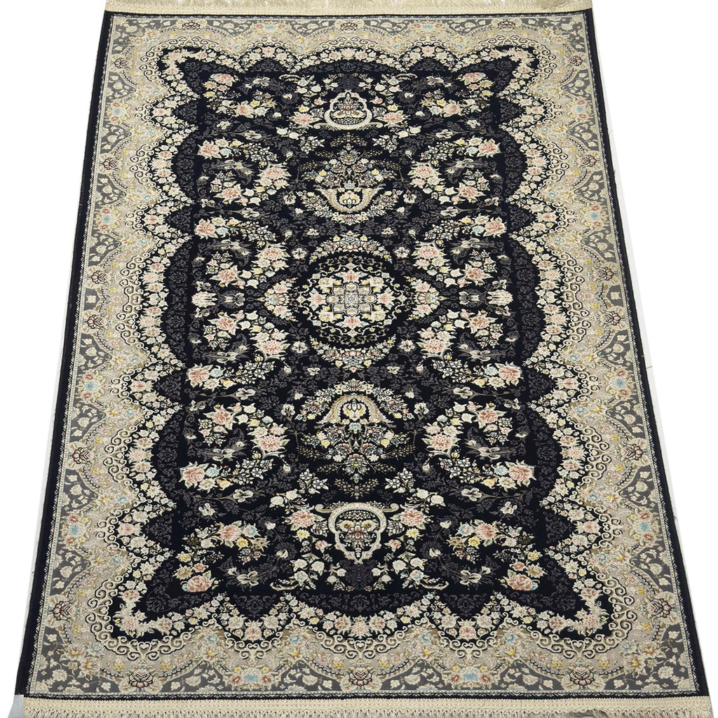 Modern Floral Rug - 4 x 6 ft