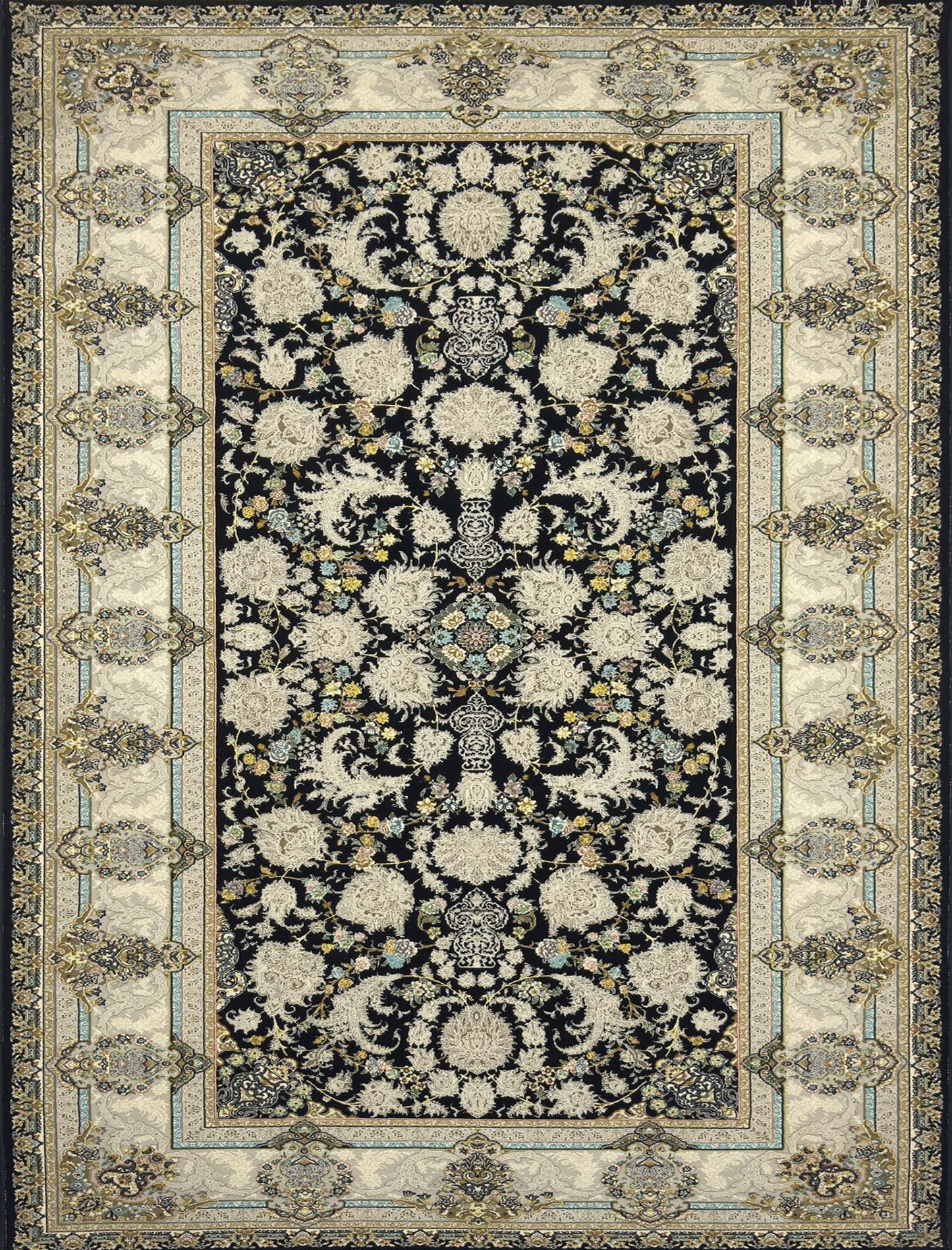 Traditional Floral Rug - 4 x 7 ft