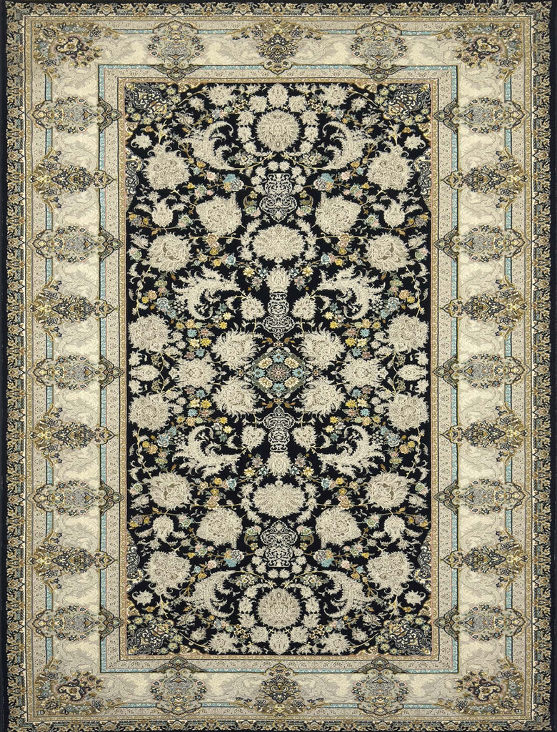 Traditional Floral Rug - 4 x 6 ft - 7137