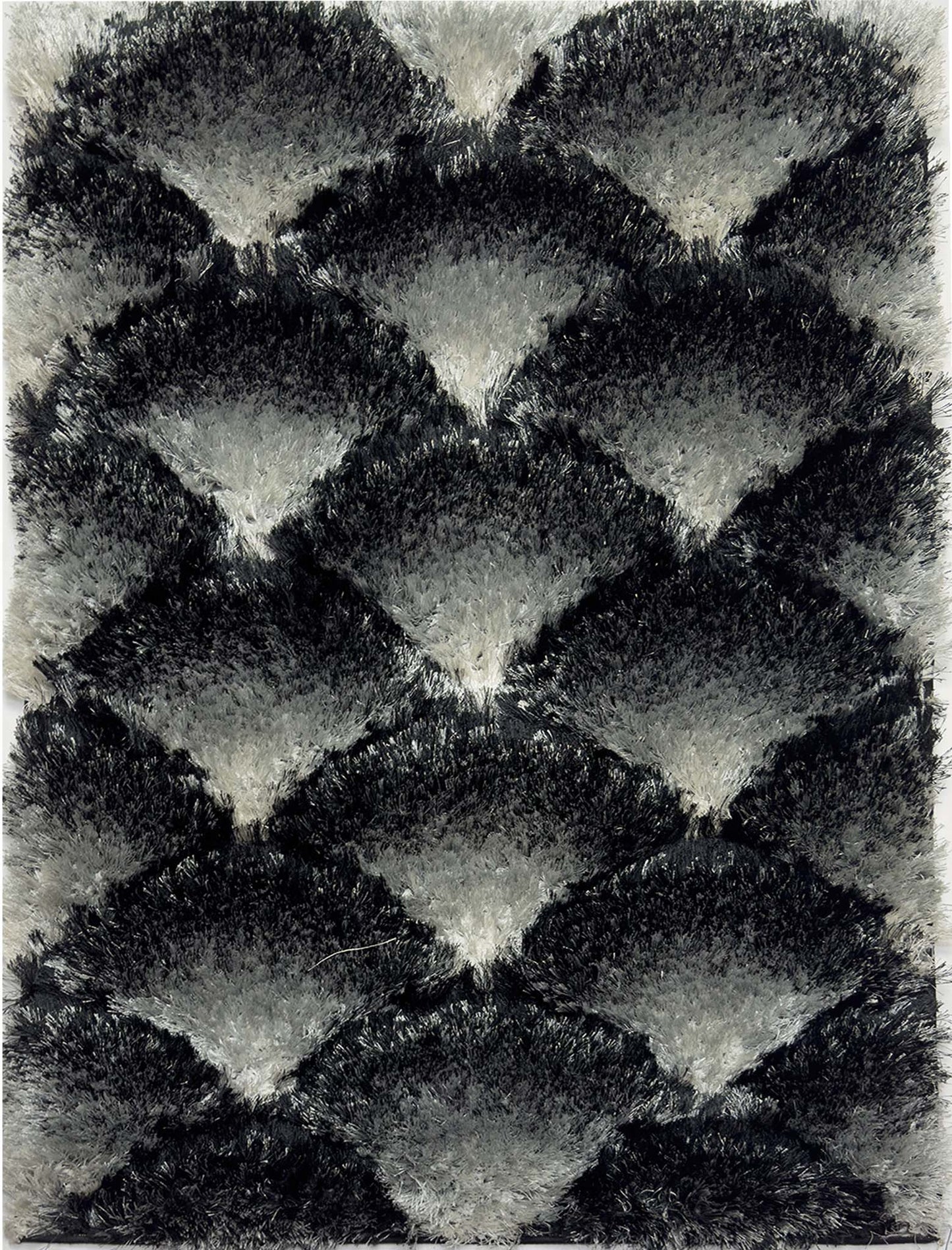 Modern Shaggy Rug - 3 x 5 ft