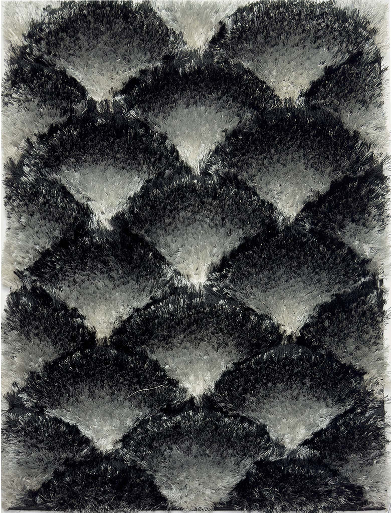 Modern Shaggy Rug - 3 x 5 ft