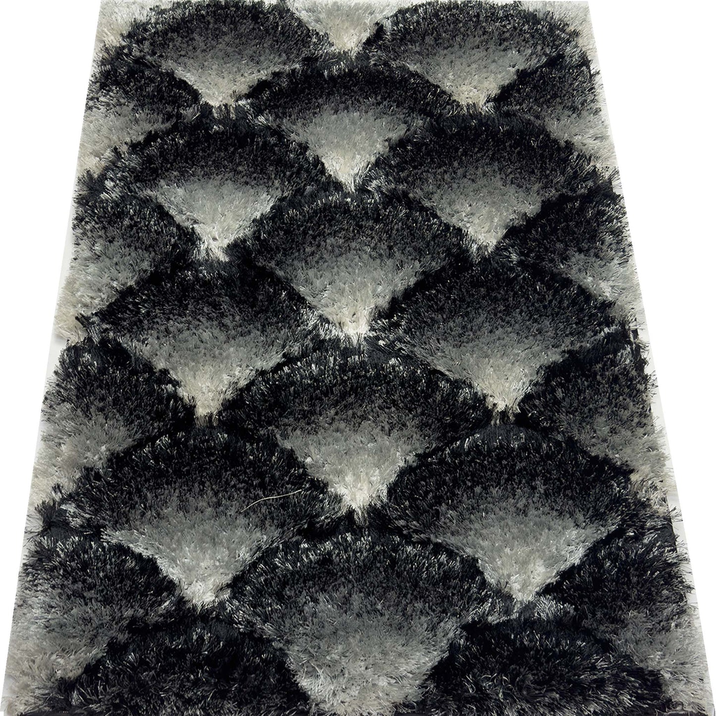 Modern Shaggy Rug - 3 x 5 ft