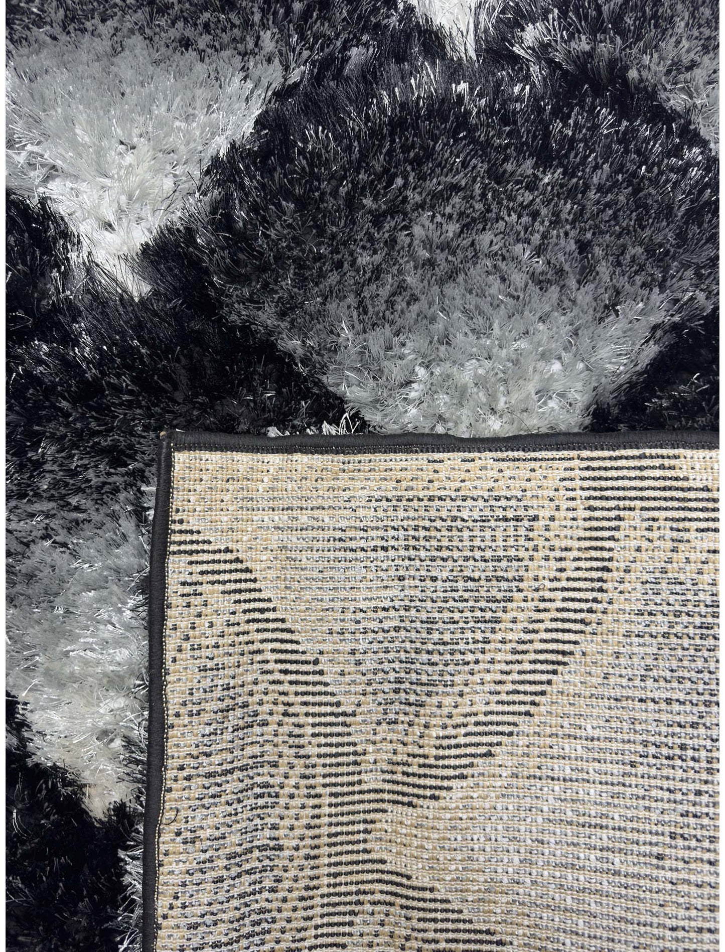 Modern Shaggy Rug - 3 x 5 ft