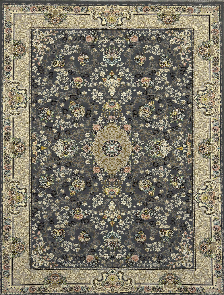 Modern Floral Rug - 3 x 5 ft - 7142