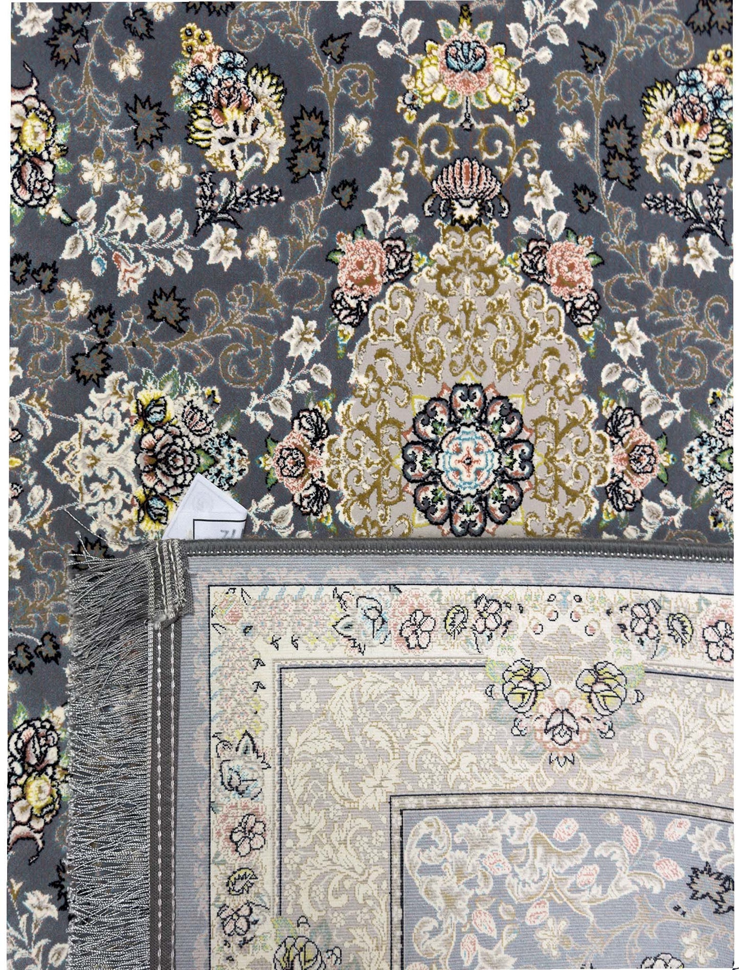 Modern Floral Rug - 3 x 5 ft