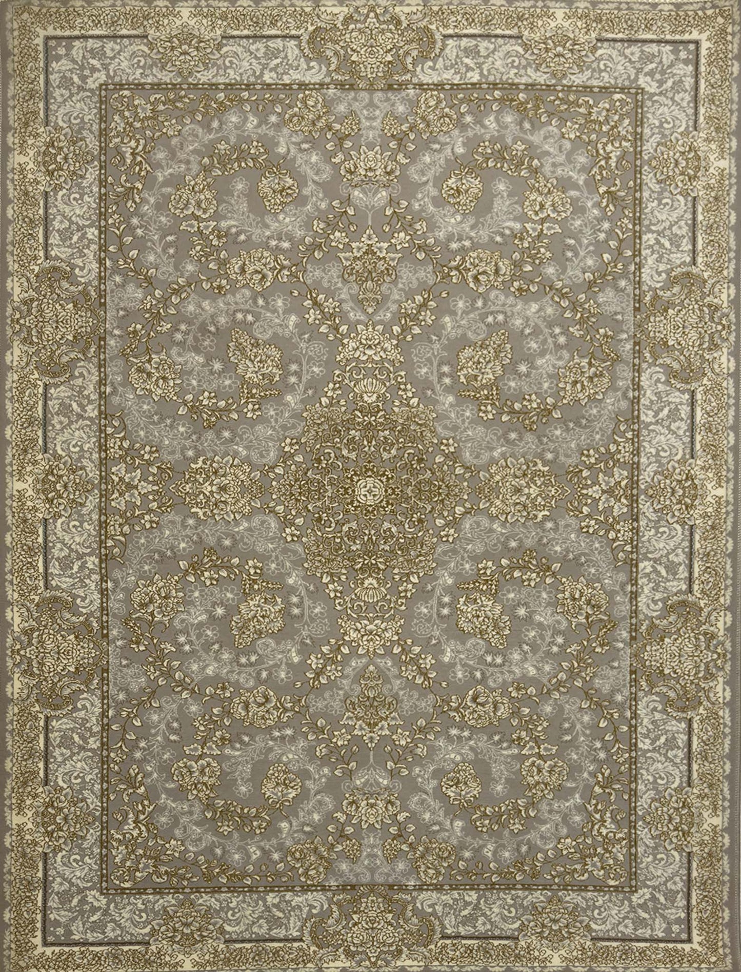 Modern Floral Rug - 3 x 5 ft - 7143