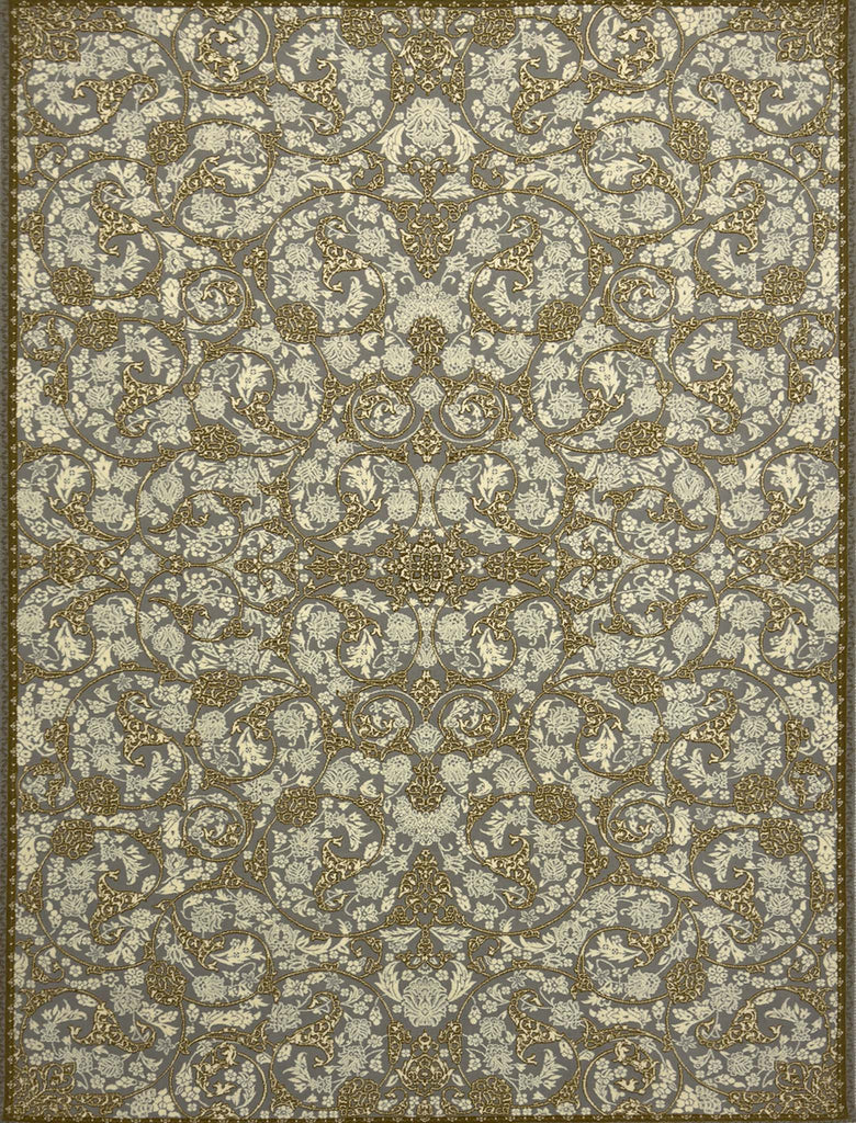 Modern Floral Rug - 3 x 5 ft - 7144