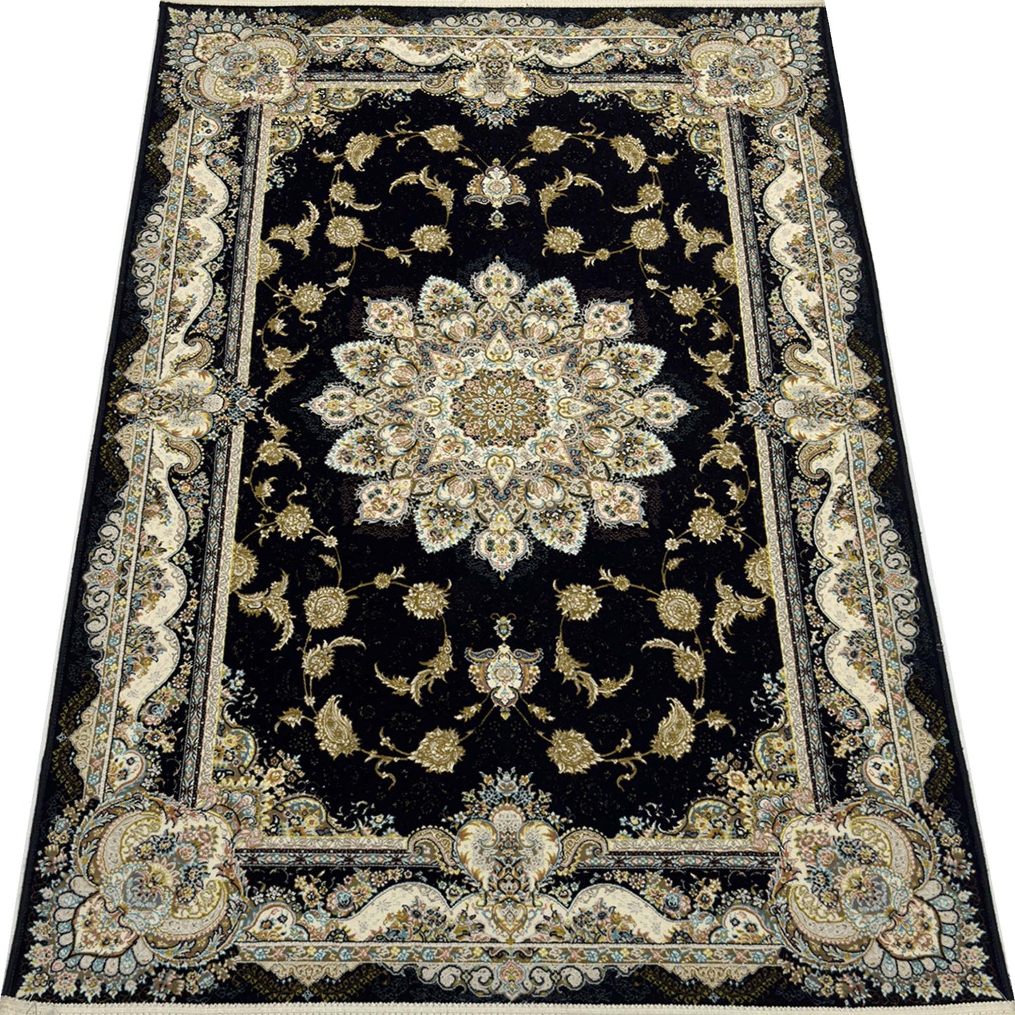 Traditional Floral Rug - 3 x 5 ft