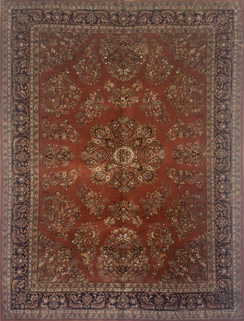 Agra Sarouk Rug - 7 x 10 ft