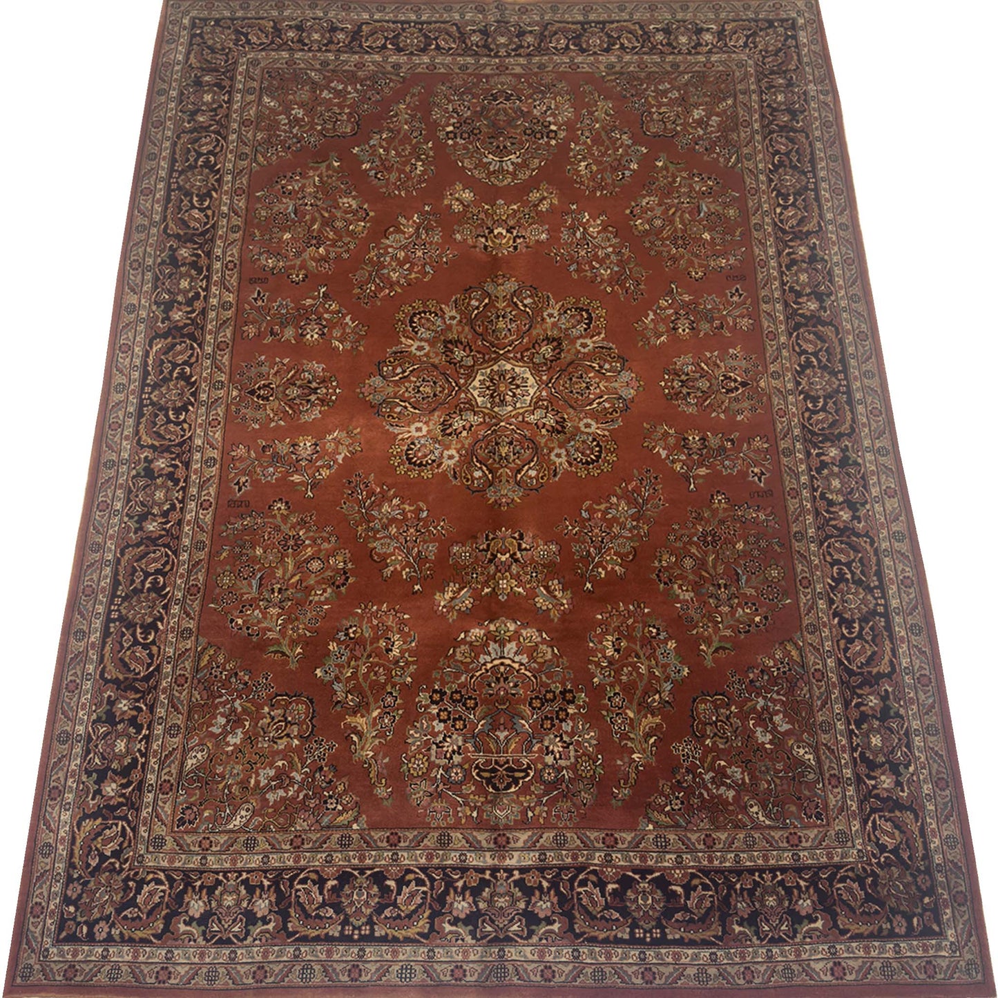 Agra Sarouk Rug - 7 x 10 ft