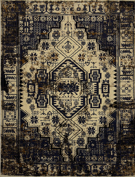 Modern Vintage Rug - 3 x 5 ft - 7164