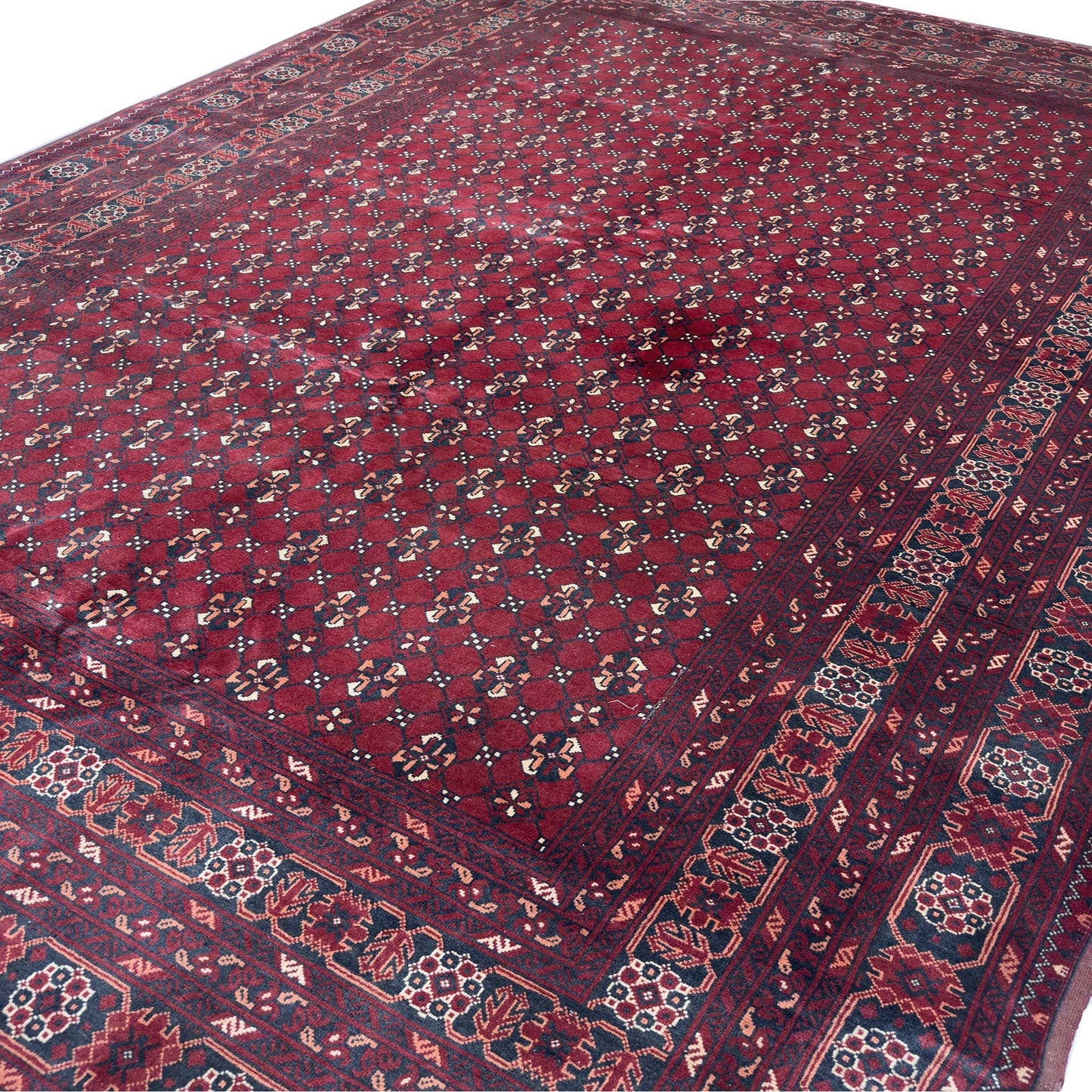 Afghan Pre-loved Tribal Rug - 7 x 10 ft