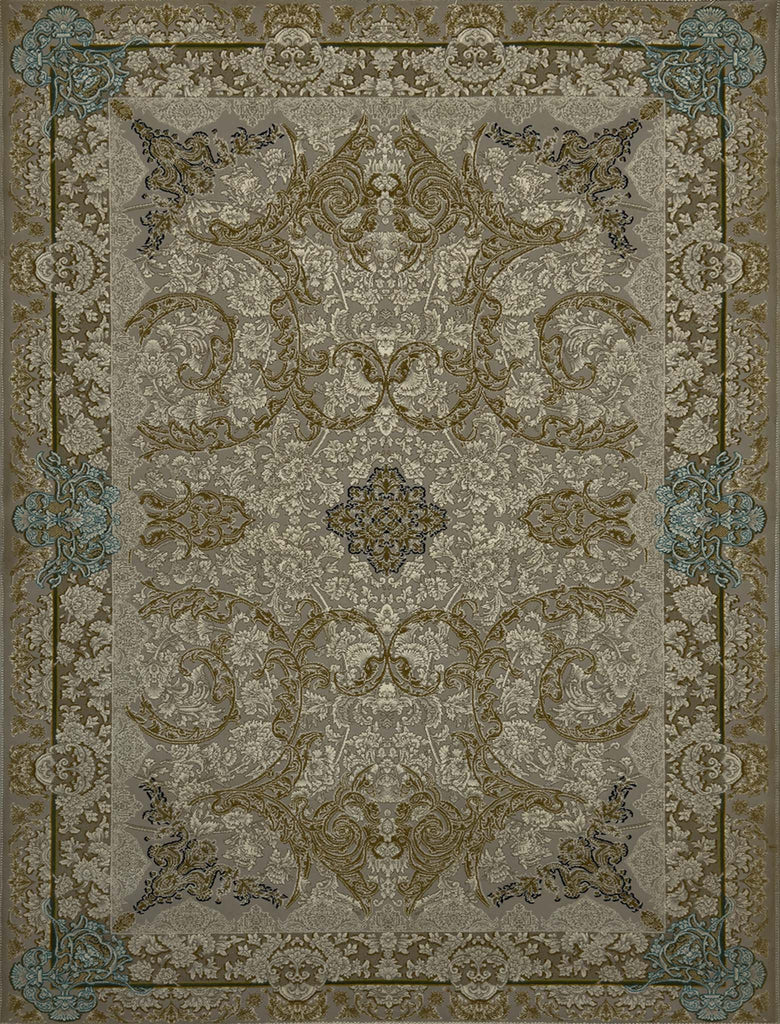 Modern Floral Rug - 3 x 5 ft - 7178