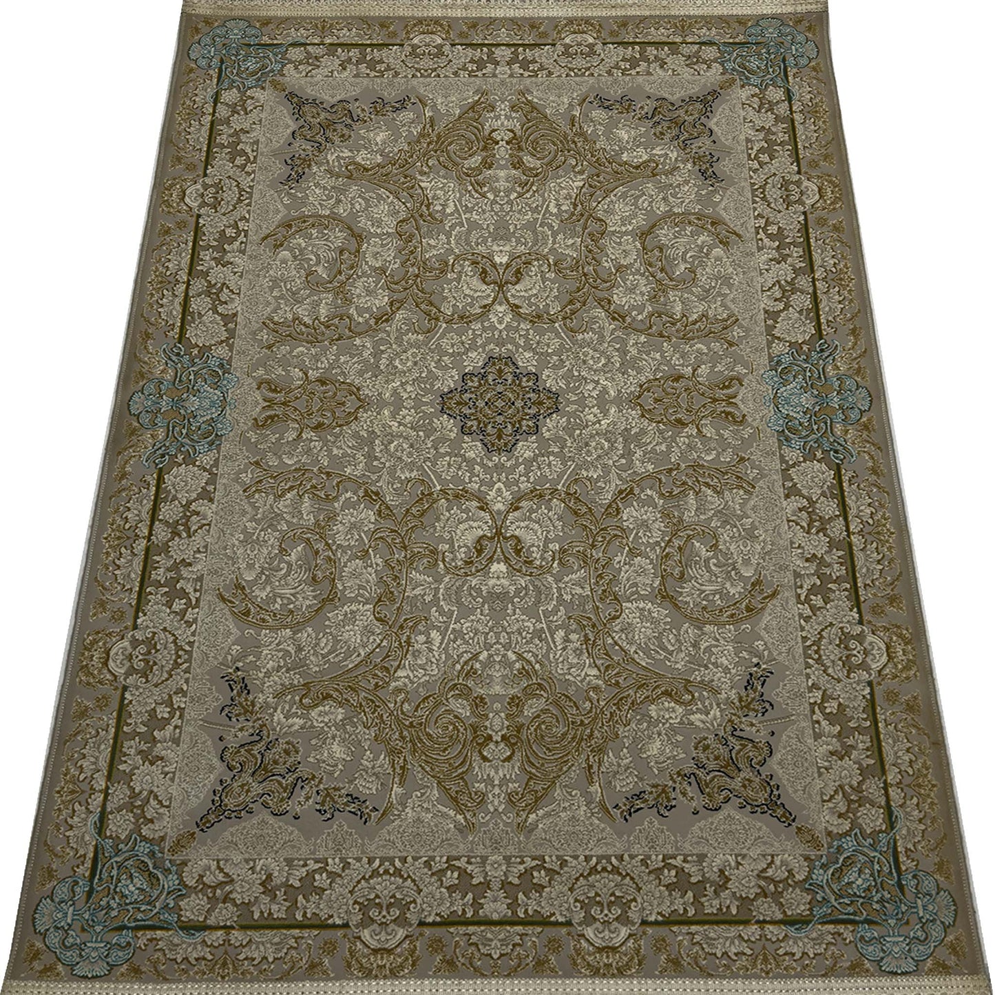 Modern Floral Rug - 3 x 5 ft