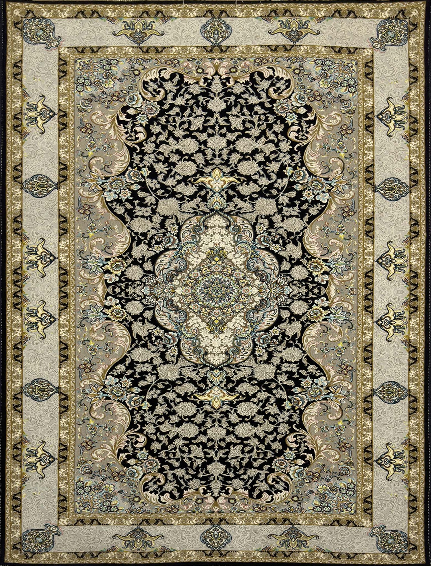 Traditional Floral Rug - 4 x 6 ft - 7183